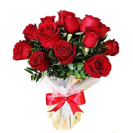 Floricultura e entrega de buquê de 18 rosas vermelhas
